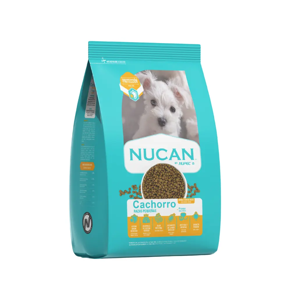 Nucan by Nupec Alimento Seco para Perro Cachorro Raza Pequeña 15 kg ...